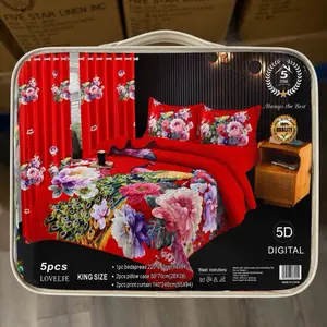 Geometric Modern Bedroom Bundle, King Full Suite Bedding Set - Textiles & Soft Furnishings, Bedding and Linens Collection