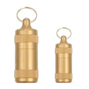 2Counts/Set Mini Portable Multi-Function Storage Bottle with Mini Spoon, Conceal Secret Personal Small Items, Safe Convenient Solution for Travel Home Daily Organization Essential Tool