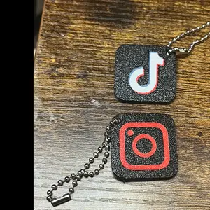 3D NFC Custom Keychains