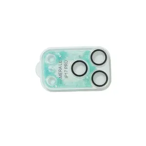 Apple Phone Lens Protector Film for iPhone 17 Pro/17 Pro Max, Full Coverage Anti-Drop Ar Enhancer, Dynamic Design, Multiple Colors Available