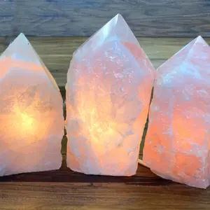 Rose Quartz Table Lamp