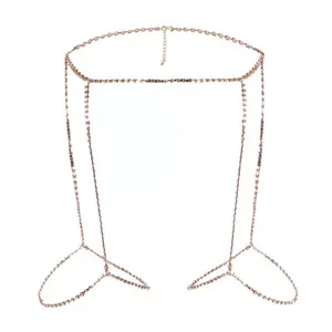 Tianna Rhinestone Garter Thigh Chain