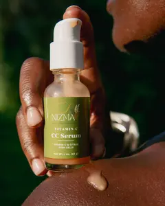 Nizma CC Serum with Vitamin C & Citrus Stem Cells - Hyaluronic Acid Nourishing Oil for Skin Repair & Moisture - 1 oz