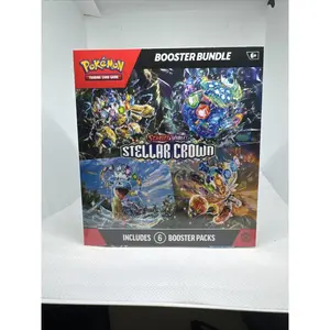 Pokémon Stellar Crown Booster Bundle | Factory Sealed | Pokémon TCG