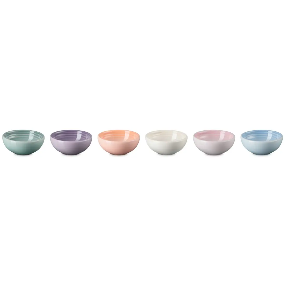 Le Creuset 2oz Pinch Bowl Gift Set (Set of 6) | Pastel Multicolor Le Creuset 2oz Pinch Bowl Gift Set (Set of 6) | Pastel Multicolor
