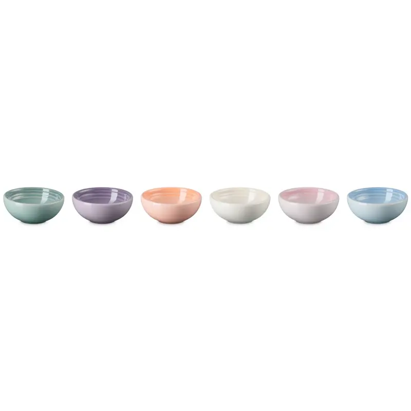 Le Creuset 2oz Pinch Bowl Gift Set (Set of 6) | Pastel Multicolor