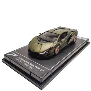 KINSMART 1:64 Scale Lamborghini Sian FKP 37 Die-Cast Metal Model Car with Display Base