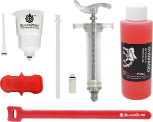 Bleed Kit for Shimano Road Gravel Brakes with Pro Syringe and 120ml Mineral Oil