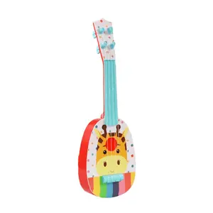 Cute Animal Design Guitar Toy, Musical Instrument Toy, Interactive Toy for Parents and Children, Fun Gift