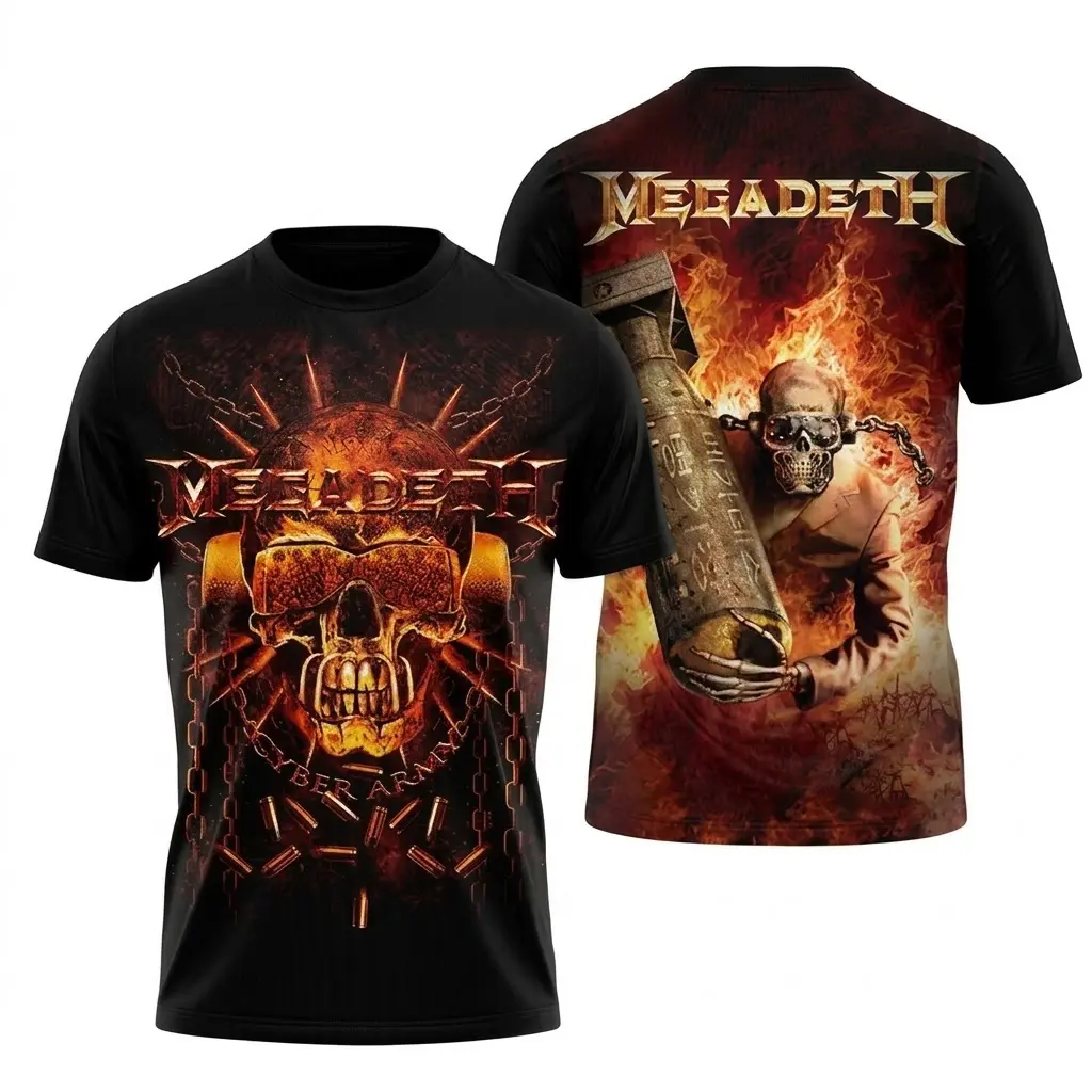 Megadeth Peace Sells But Who's Buying 3D All Over Print Shirt HY4697