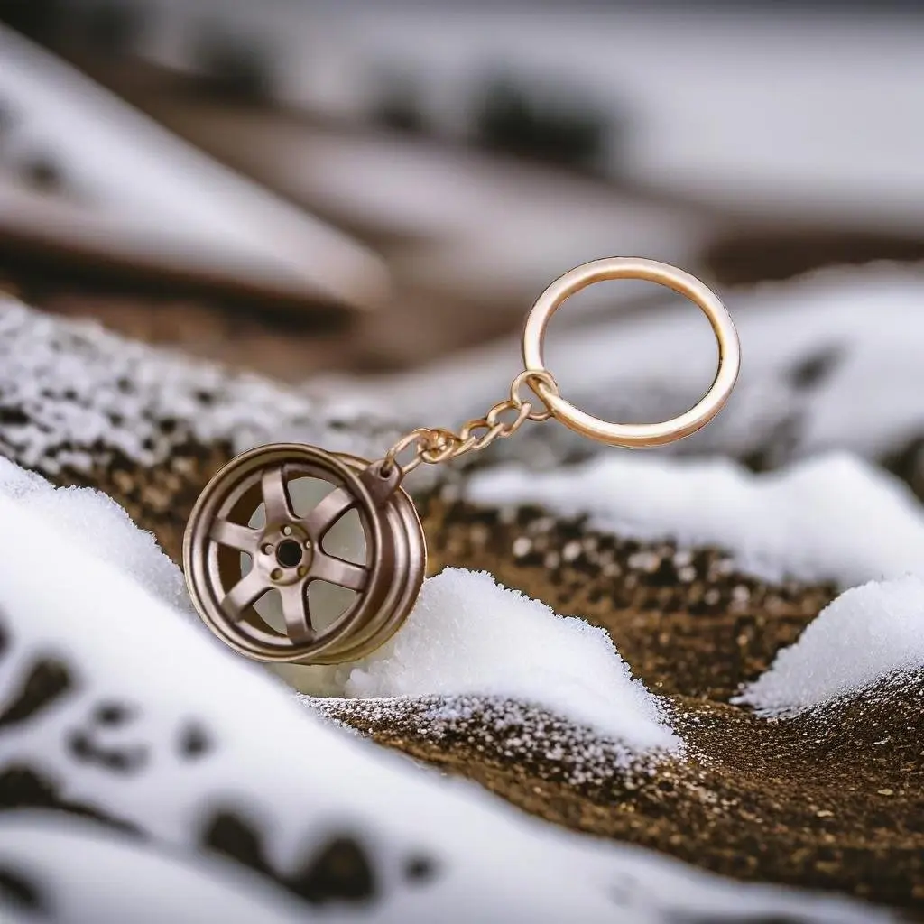 Rim Keychain Charm