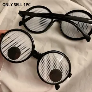 Funny Birthday Party Glasses, Rotating Eye Balls, Creative Entertainment Props, Stress Relief, Indoor Outdoor Leisure, Unique Party Accessories, Party Supplies