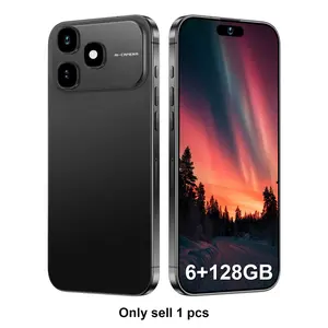 I25 Ultra Unlocked Smart Android Phone, 4g Network, 6.85-Inch Screen, Octa-Core Cpu, Android 12.0, 4100mah Battery, 6gb+128GB Storage, Dual Sim Slot