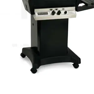 212 MAIN Broilmaster DCB1 Black Molded Cart-Base with Steel Stand and Removable Casters, BBQ Charcoal Grills for Outdoor Sports and Hiking Kitchen Use