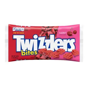 TWIZZLERS Bites Cherry Flavored Licorice Style, Candy Bag, 16 oz