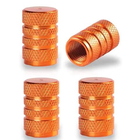 Car Tire Valve Stem Cap, 4 Counts Universal Car Tire Valve Stem Cover For Car, SUV, Bicycle, Truck, Motorcycle, Car Accessories, Vehicle, Tire Caps
