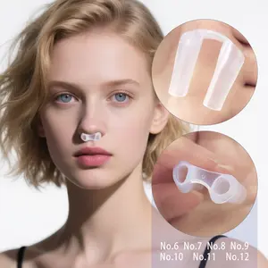 Nostril retainer Silicone Nose Clip Post-Rhinoplasty, 7 Sizes Nasal Support Device, Recovery Aid for Rhinoplasty, Nose Shaping Tool
