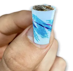 Retro Soda Pin 1 Inch Collar Clip & Brooch - Clothes Accessories