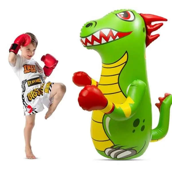 Inflatable Dinosaour Punching Bag for Kids 47 inches. MAYYAD