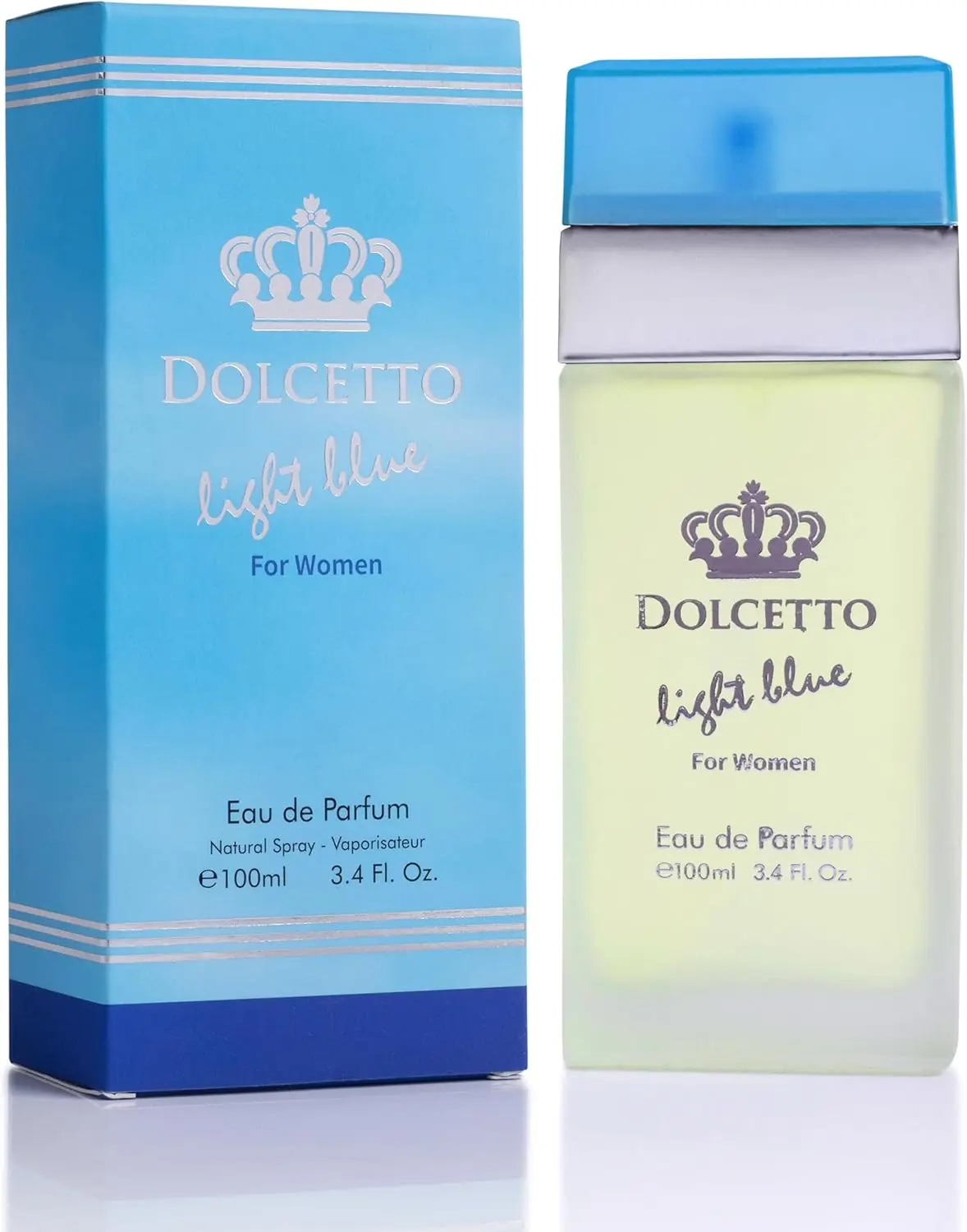 Dolcetto Light Blue Perfume - 3.4oz - EDP Women's Fragrance Dolcetto Light Blue Perfume - 3.4oz - EDP Women's Fragrance
