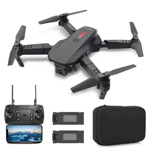 E88 Fpv Mini Drone 4K Professional Aerial Photography Long Range Folding Quadcopter with Camera Remote Control Helicopter Toys Disen