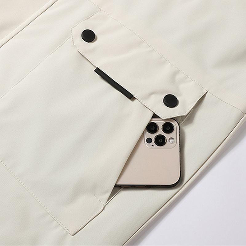 Men's lightweight foldable outdoor windproof, waterproof and fluffy hooded jacket, suitable for running, travel and leisure occasions, with good air permeability. It is a must-have outdoor jacket in autumn and winter