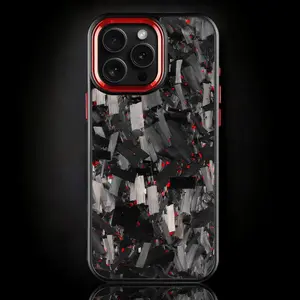 BOLD FORGED Carbon Fiber x Accent | Red | iPhone