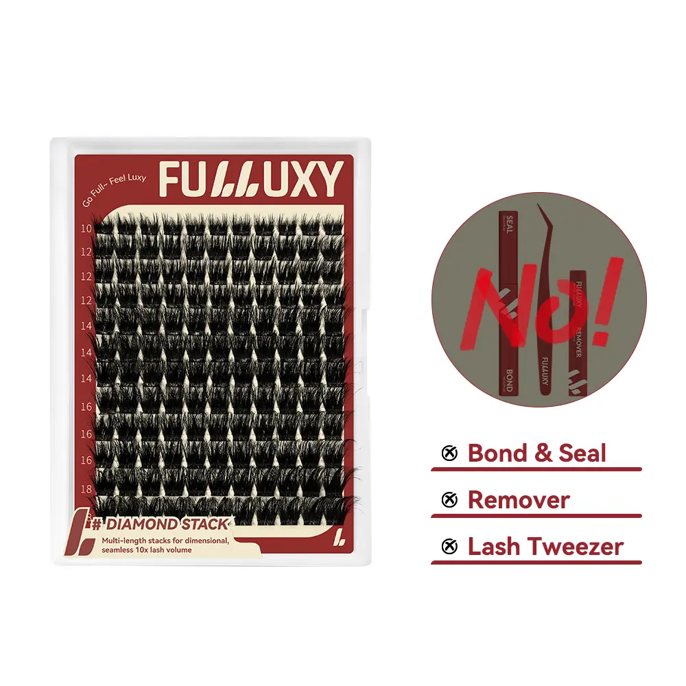 DIAMOND STACK Lashes Clusters Only