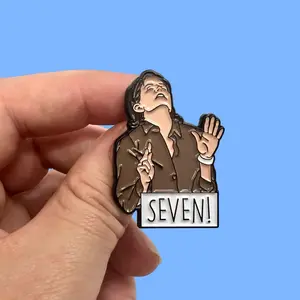 Monica Geller “SEVEN” Enamel Pin (Friends)