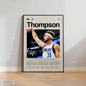 Klay Thompson - Dallas Mavericks poster