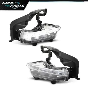 LED DRL Daytime Running Lights Left+Right Fit For 14-16 Toyota Highlander New