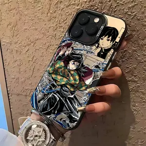 Hot Classic Anime Demons Slayers Giyus Tomiokas Phone Case Protector Suitable for iPhone 17 16e 16 15 14 13 12 11 Mini Pro Max Air X XR XSMAX 8 7 Plus Anti Fall Matte Back Cover Protection