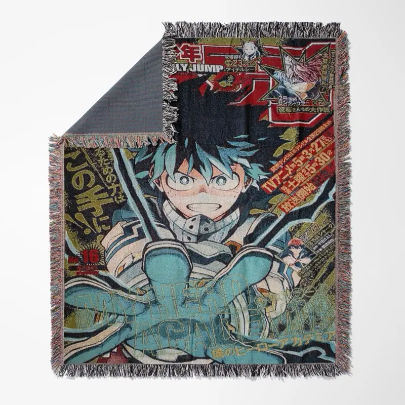 My Hero Academia (#16) - Deku  - Anime Tapestry - Hang on Wall - 5 Feet tall x 4 feet wide - Ideal for Room Decor