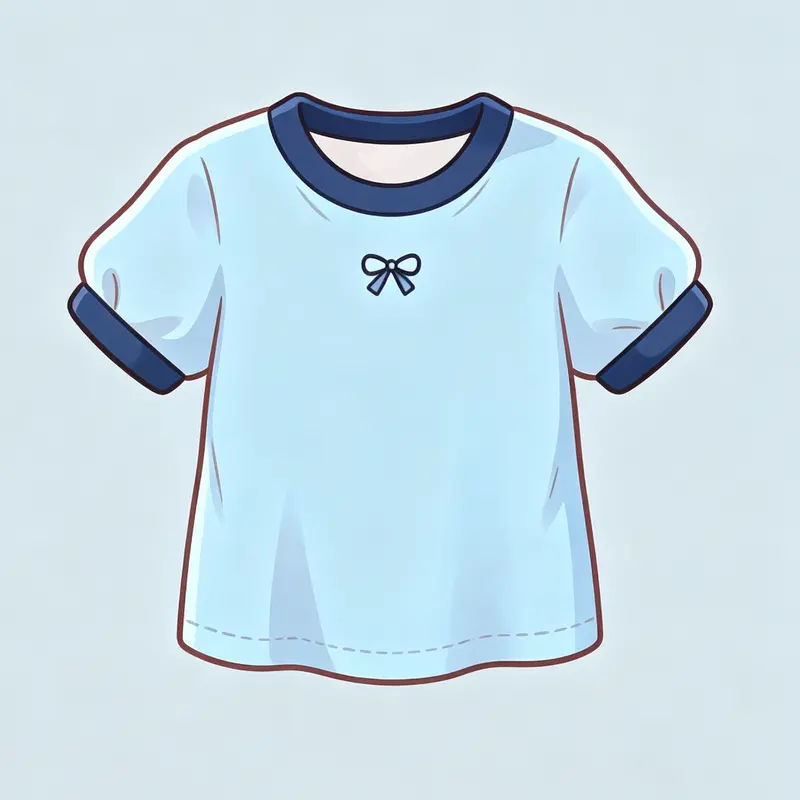Women's Minimalist Plain Crew Neck Blouse, Basic Short Sleeve Medium Length Top for Summer Casual Wear, Basic Look