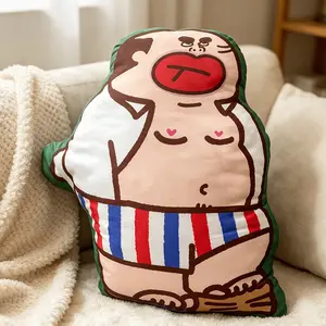 Funny Couch Cushion, Cute and Weird Sofa Decoration, Perfect Gift, Fun Pillow for Adults, Unique and Amusing Home Decor