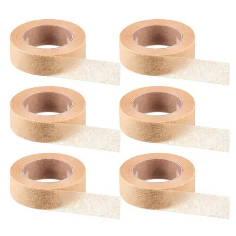 Self Adhesive Bandage Tape (6 Counts), Breathable Nose Tape, Multifunction Sports Tape, Elastic Bandage Tape for Outdoor, Travel, First Aid