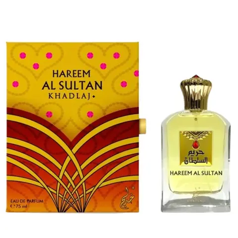 Khadlaj Hareem Al Sultan Gold for Unisex Eau de Parfum Spray, 2.5 Ounce