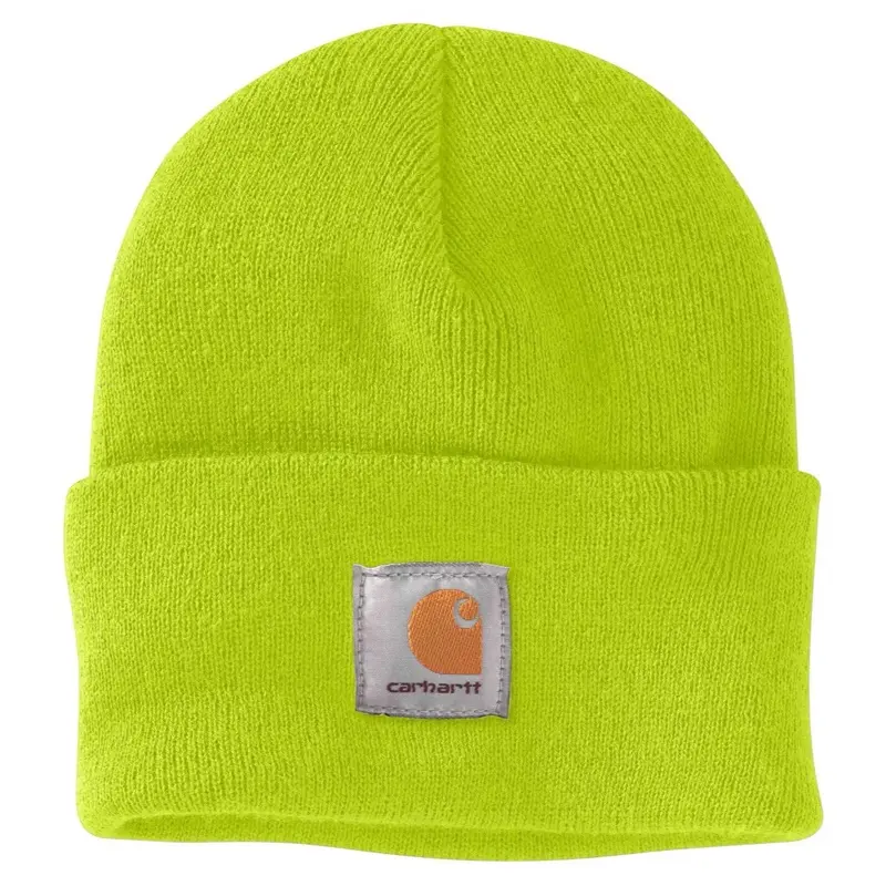 Carhartt Knit Cuffed Beanie - Brite Lime