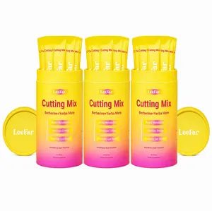3 Pack LeeFar Cutting Drink Mix – | GO Strawberry Açaí Flavor – | (30 Servings)
