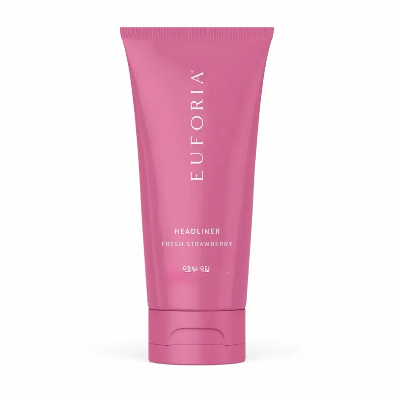 Strawberry Oral Gel 90ml - Gentle Daily Oral Care with Fresh Fruity Sweetness, Lightweight
