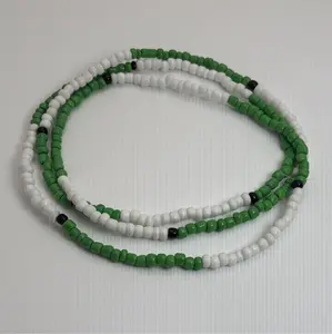 Orisha Odduduwa Akurosina Eleke Necklace - Santeria Ifa African Traditional, Culturally-Inspired, Ethnic Style Long Lasso Costume Jewelry Necklace, African Traditional Necklaces, Culturally-Inspired Necklaces