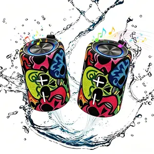 Bluetooth Speakers, TWINS Portable Bluetooth Speaker with Magnetic 2-in-1 Design, IPX5 Water Resistant, 12H Playtime, TWS Pairing, BT5.3, FM Radio, for Home Party Outdoor Beach Audio Stereo, 20W Subwoofer, Dolphin Audio