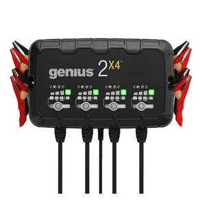 GENIUS2X4 Smart Power Management System, 4-Channel Automatic Vehicle Maintenance Accessory