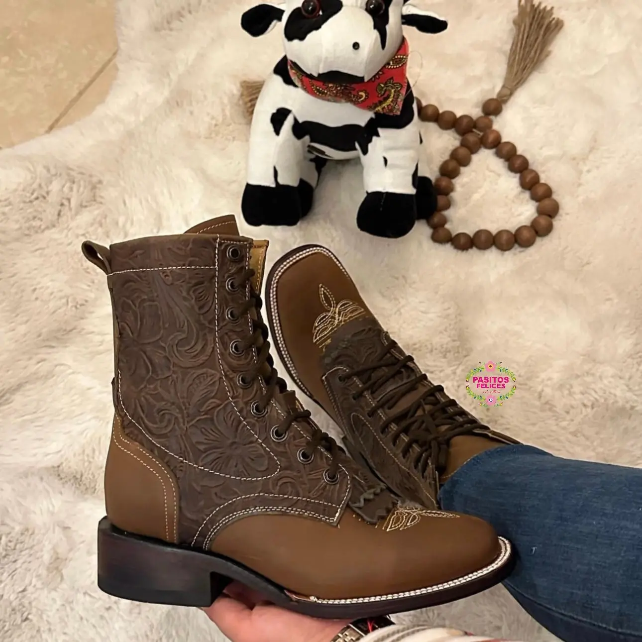 Botas Lacer - Cobre Laced Boots cowgirl  boots  lolly Women Shoe