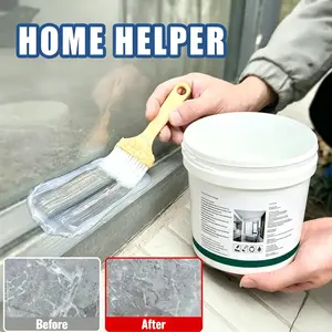 Clear Waterproof Glue, Fast-Drying Strong Adhesive for Leak Repair, Invisible Finish, Easy-to-Apply for Roof, RV, Bathroom, and Windows, Multi-Surface DIY Use