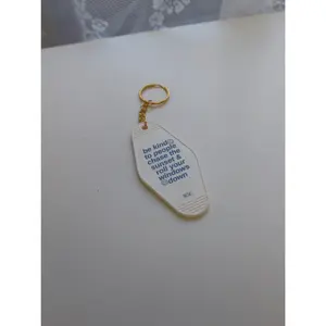 Be Kind Motel Keychain