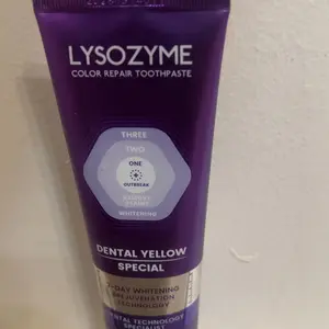 Aarav Lysozyme Purple Whitening Toothpaste 100g - TikTok Shop