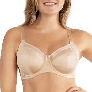 PARFAIT Womenswear Adele P61321 Elegant Full Busted And Full Coverage Lightweight Fabric comfort Fit Unlined Non-padded Wired Comfortable Everyday Bra Elastic Elegance