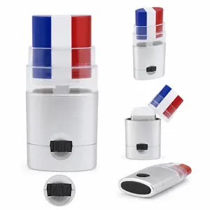 【DealsForYouDays】Dual Flag Face Paint Sticks (USA & France), Safe & Non-Toxic Body Paint for Sports Events, Parties, Halloween and Fan Support,#FacePaint #GameDayGear #PartyEssentials #SportsFan  baseball face paint