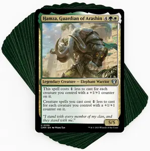 Hamza, Guardian of Arashin - +1/+1 Counters
